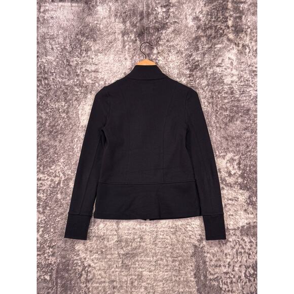 Lilly Pulitzer Jacket XXS Womens Luxletic Al Fresco Black Full Zip - Picture 3 of 9